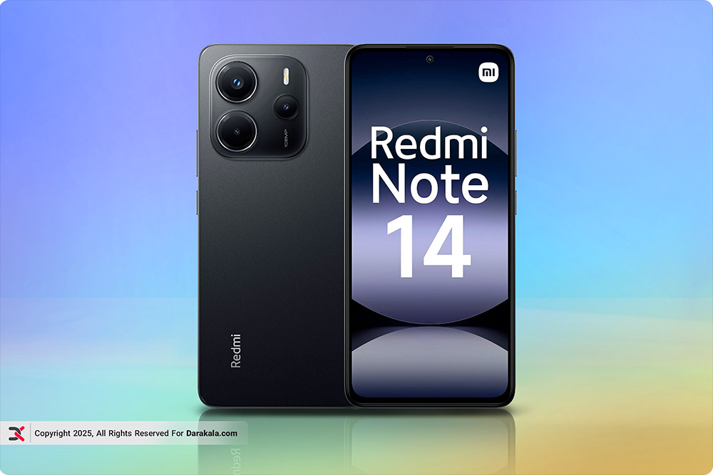 گوشی-Xiaomi Redmi Note 14 4G-طراحی-پنل-پشت و جلو